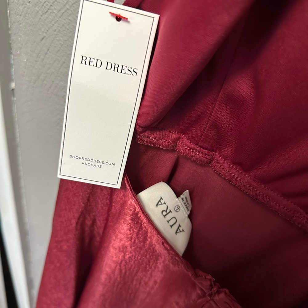 Red Dress Boutique Burgundy Maxi Dress - Picture 3 of 3